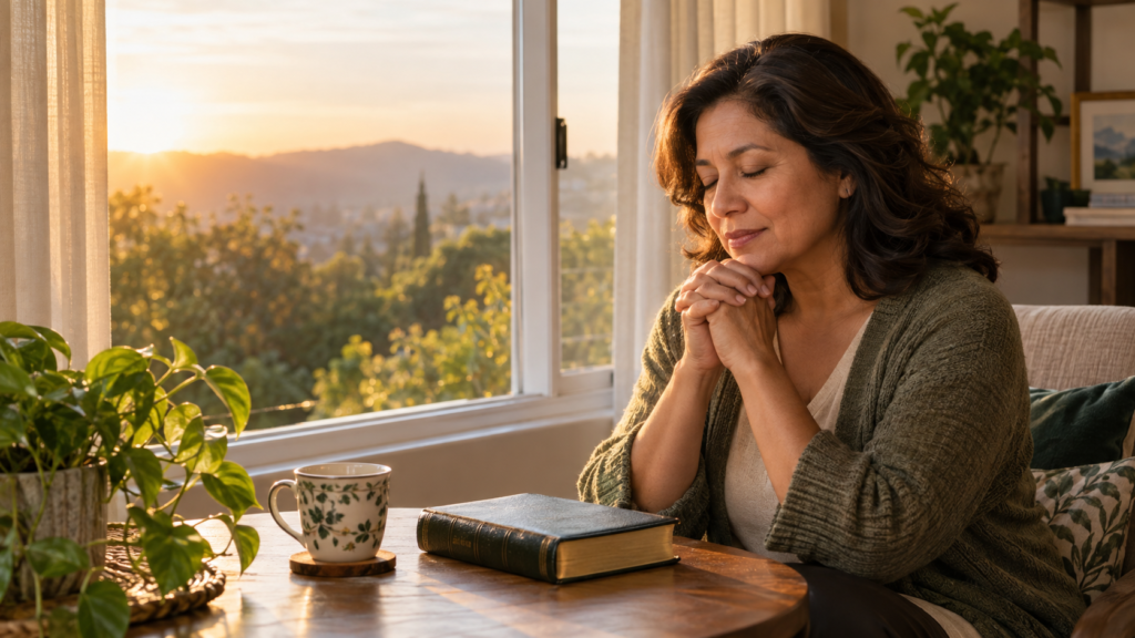 Oración de la mañana para comenzar el día con Dios