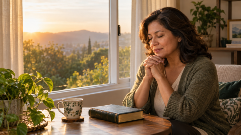 Oración de la mañana para comenzar el día con Dios