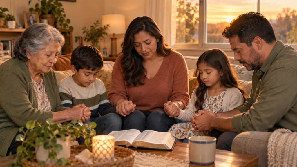 Oración poderosa por la familia: protección, unión y bendición para el hogar